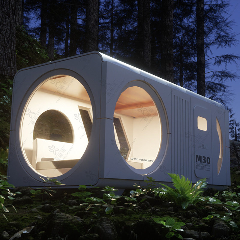 异形太空舱民宿 网红科技感小众简约集装箱房屋 移动钢结构住宅,商业/办公家具,民宿酒店太空舱/苹果舱,淘宝优惠券,粉丝福利购,淘宝优惠卷