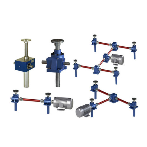 无电机两台联动YZL30两台联动丝杆升降平台