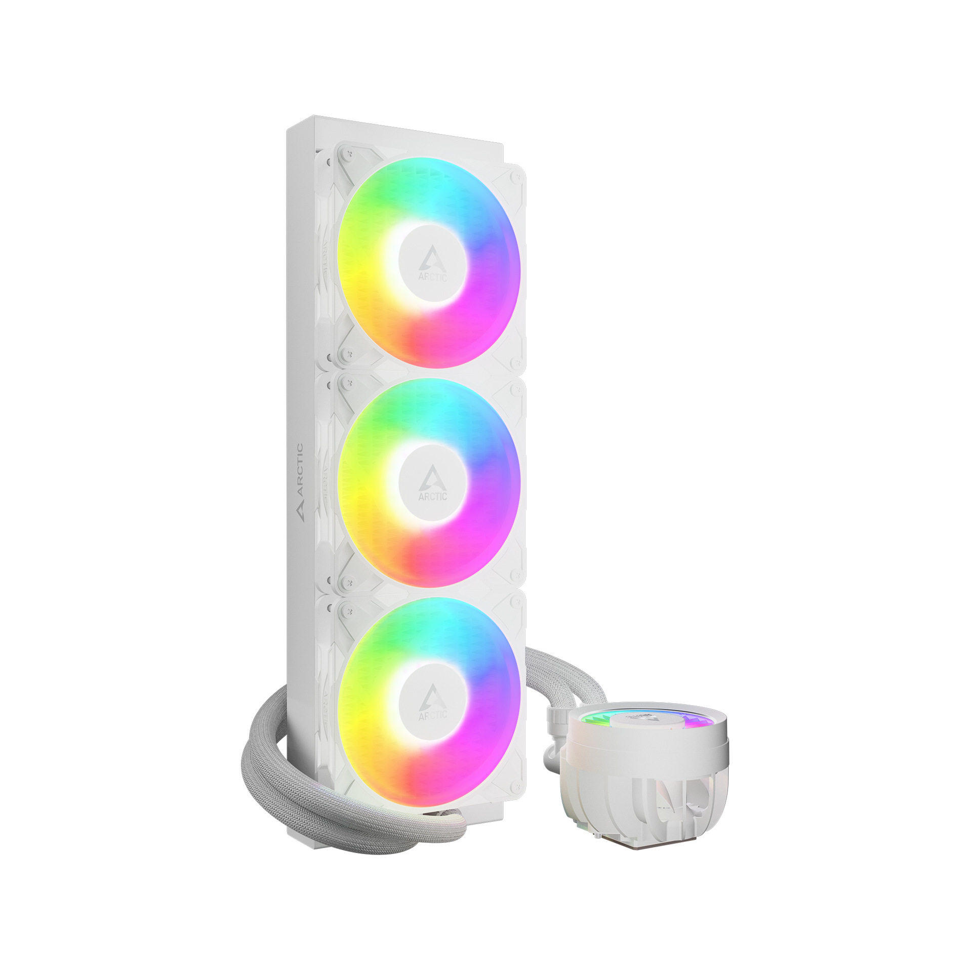 Arctic III pro360水冷散热温控ARGB台式机电脑多平台水冷散热器图片