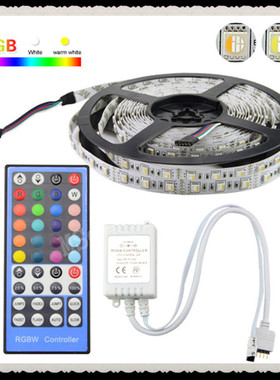 厂价直销 LED灯带12v5050 60灯RGBW ww四合一灯条 /防水40键套装