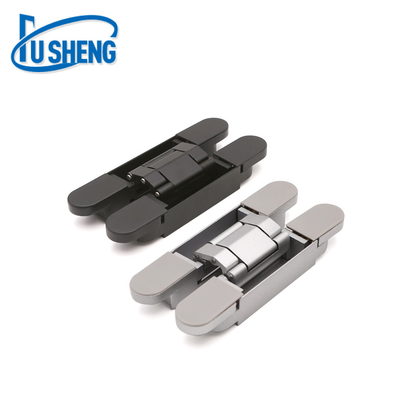 直销液压暗门折叠合页 隐形门十字天地隐形新品三维可调木门配件