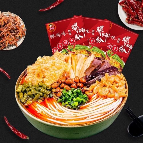 加粉加量爱螺香螺蛳粉原味300g装广西柳州特产家用煮食实体店
