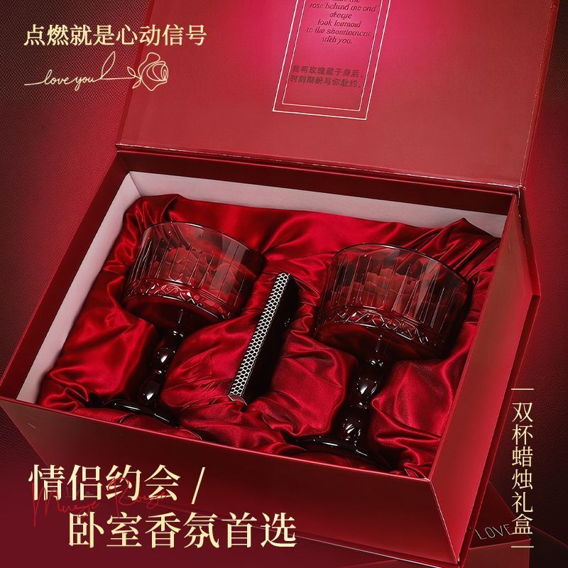 缪斯玫瑰喜庆礼盒新婚订婚香薰
