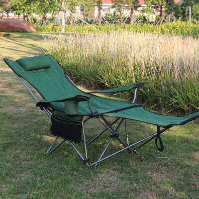 户外折叠椅办公午休躺椅钓鱼椅子便携沙滩椅家用靠背椅露营休闲椅