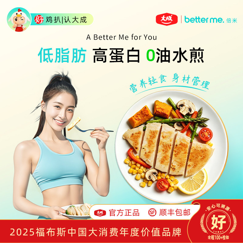 低脂肪高蛋白水煎更健康好鸡排图片