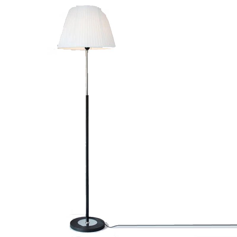 现代简约客厅卧室床头灯欧式创意装饰遥控落地灯调光台灯黑色灯杆