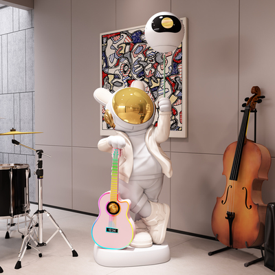 现代简约宇航员太空人造型落地摆件客厅装饰品时尚创意家居摆设