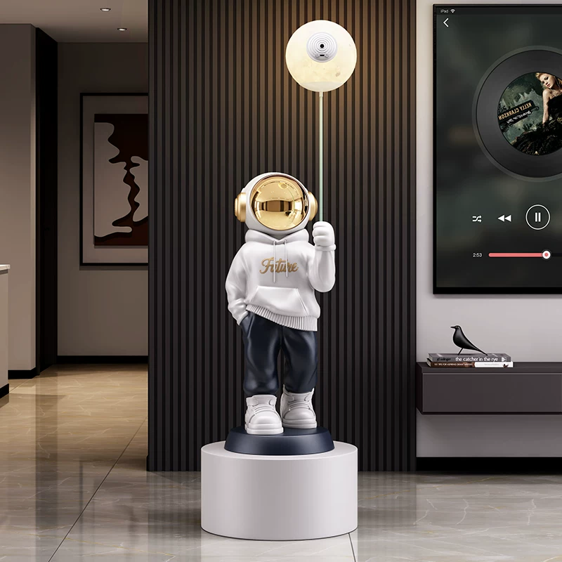 Планетарная настольная/настенная? Но это: Astronaut floor-standing ornaments, decorations next to the TV cabinet in the living room, housewarming gifts, large-scale floor-standing ornaments