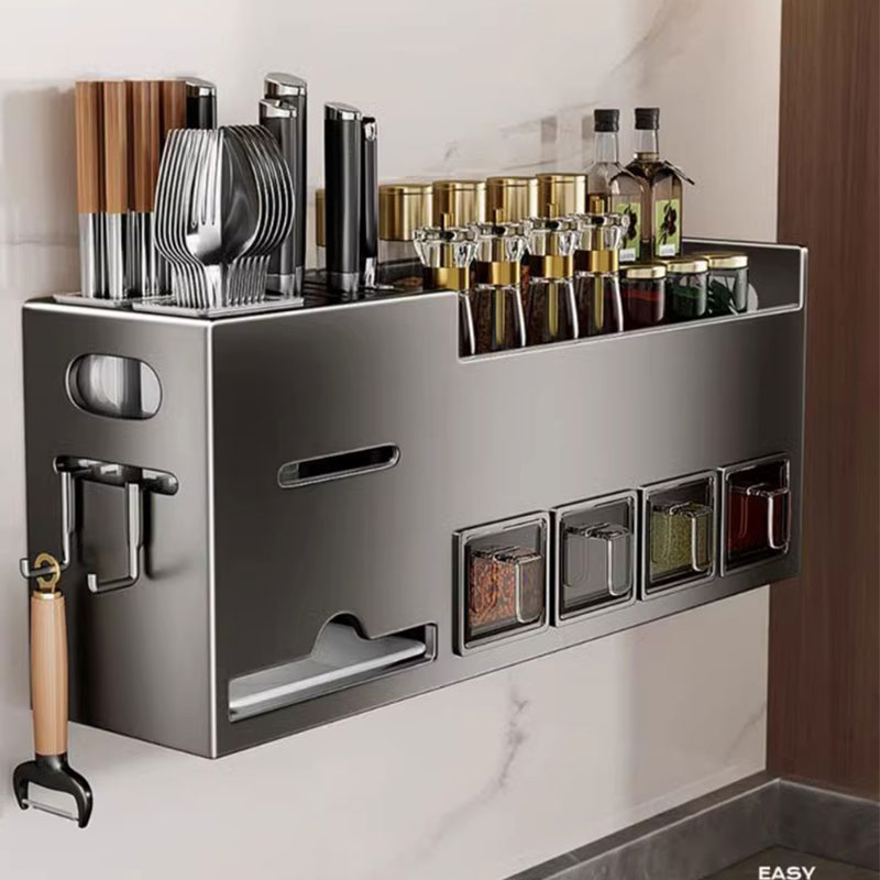 不锈钢厨房置物架/置物柜/角架