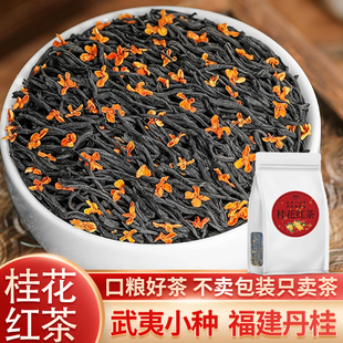 桂花红茶2025新茶正宗正山小种桂花茶叶浓香武夷红茶自己喝袋装