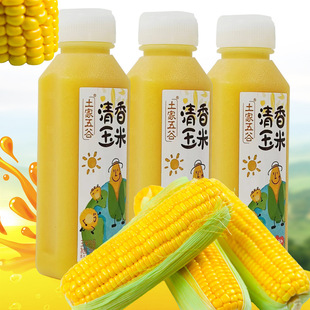 土家五谷玉米汁300g*6瓶谷物粗粮饮料超市热卖高品质饮品茂和
