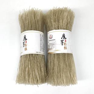 魔芋干粉丝500g干货干魔芋粉条魔芋丝方便代餐速食素食面商用