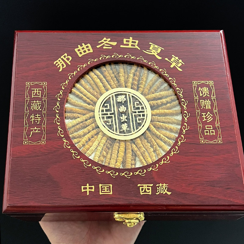 首单直降西藏冻干虫草礼盒装4000条规格无断草现货足干冻干草正品