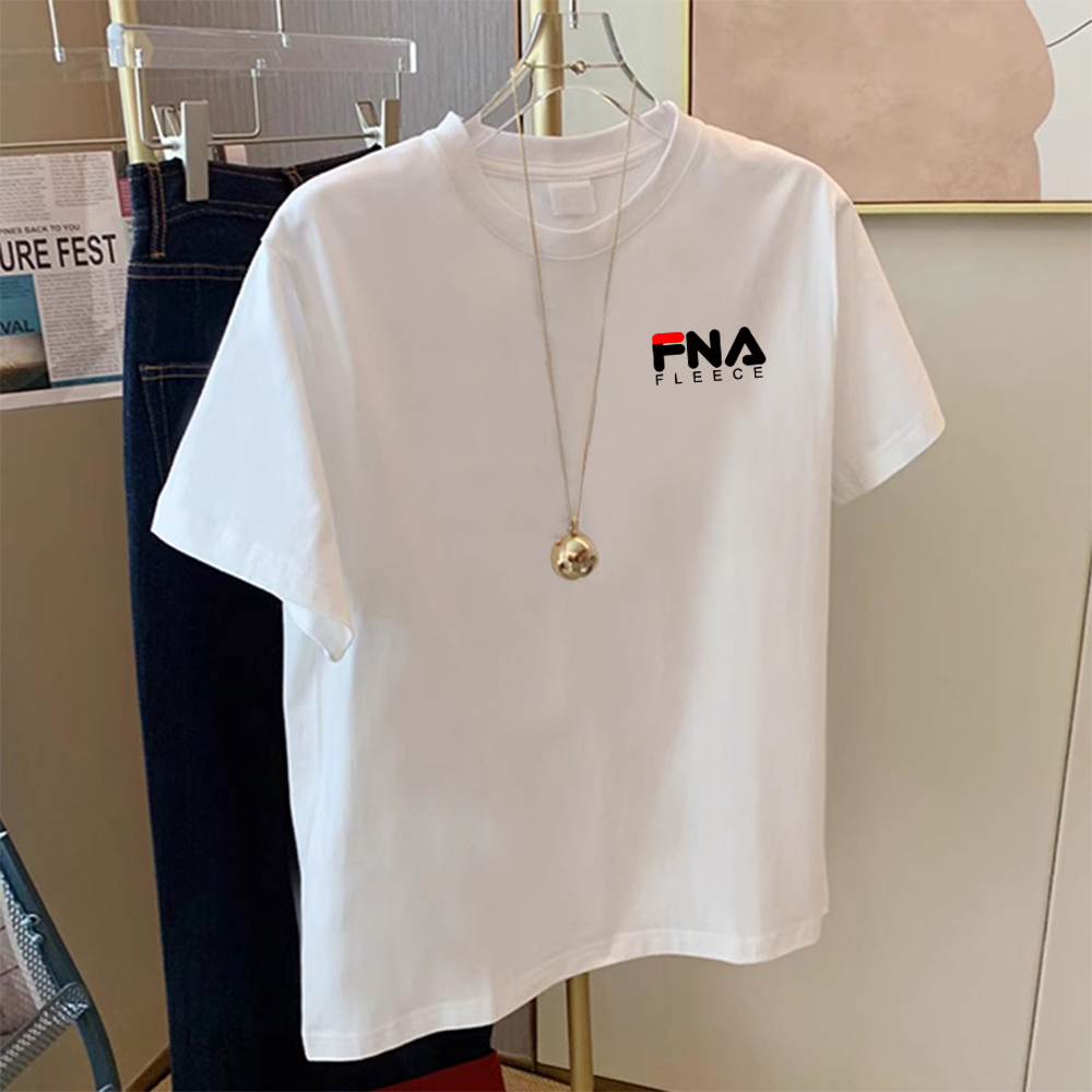 官方旗舰店正品植白菲乐纯棉短袖T恤女士2025年夏季新款宽松半袖