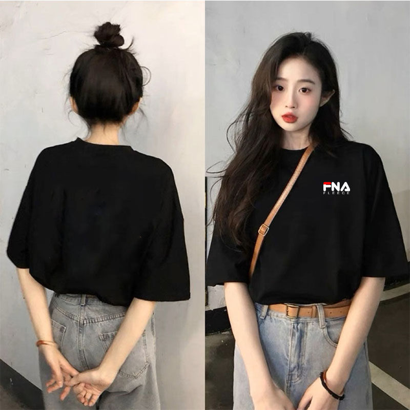 官方旗舰店正品植白菲乐纯棉白色短袖T恤女2025夏季新款宽松半袖