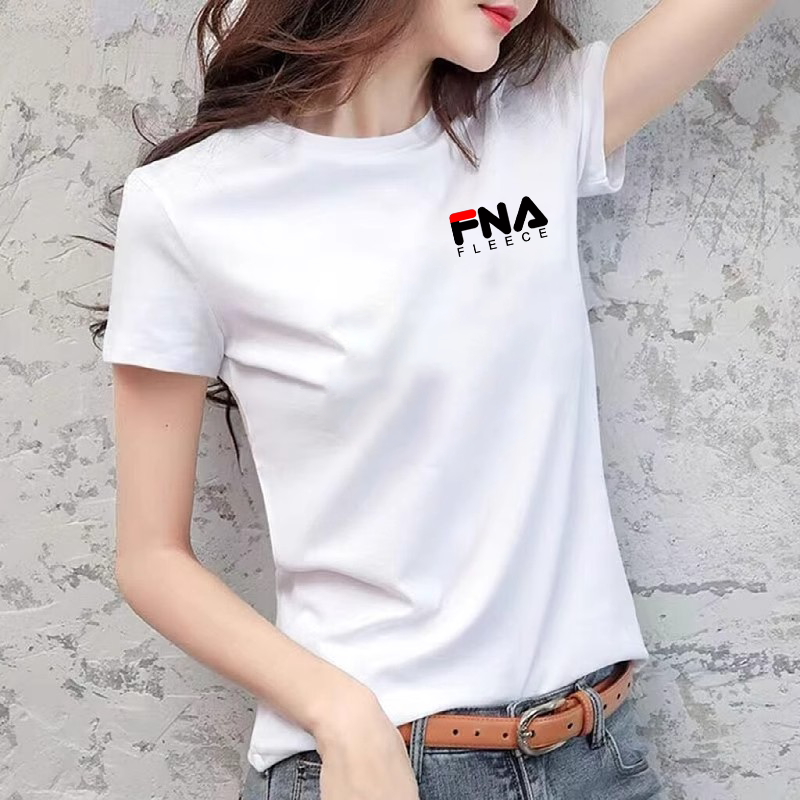 菲乐官方旗舰店正品纯棉短袖女