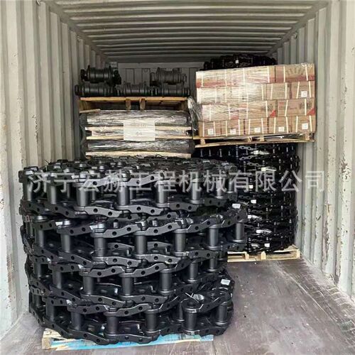 挖掘机链条R110-7 R80-7链筋 履带总成 支重轮 驱动齿 引导轮