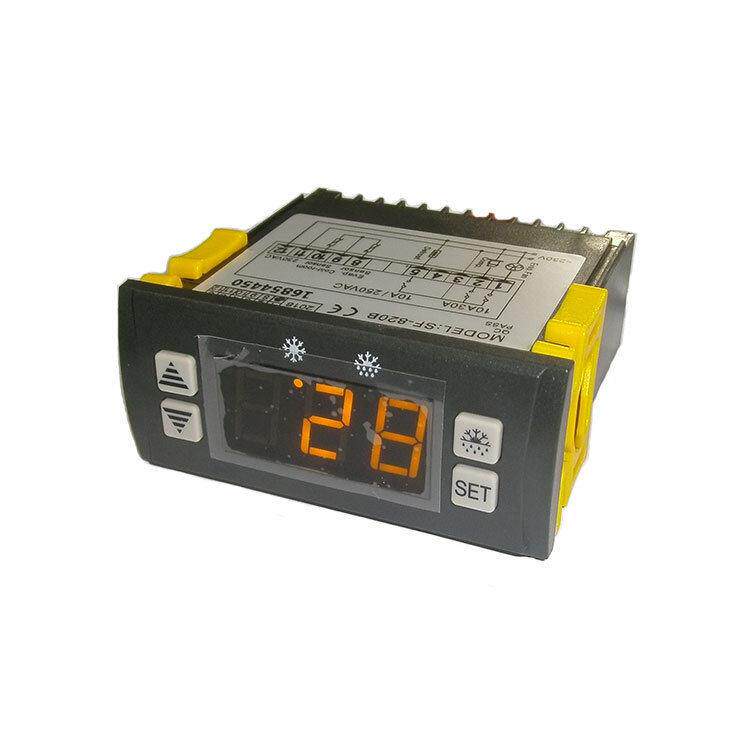 温控器SF-820B冷库冷柜冰柜冰箱展示柜智能数显温度控制器温控仪