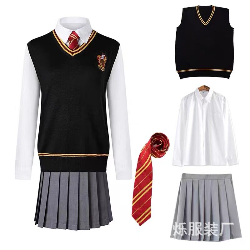 哈利波特同款cos衣服人偶儿童服装魔法全套动漫cosplay万圣节