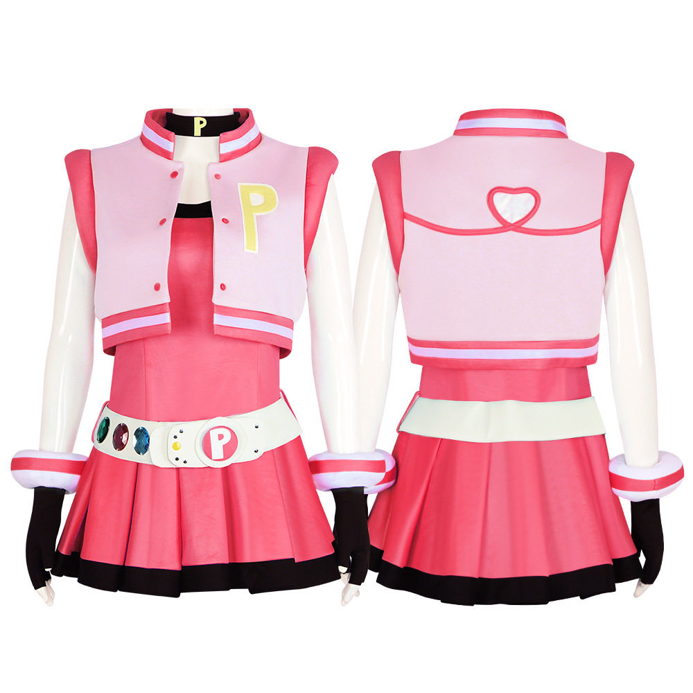 PowerPuff Girls飞天小女警Z 超能花花cos服泡泡动漫角色扮演服装