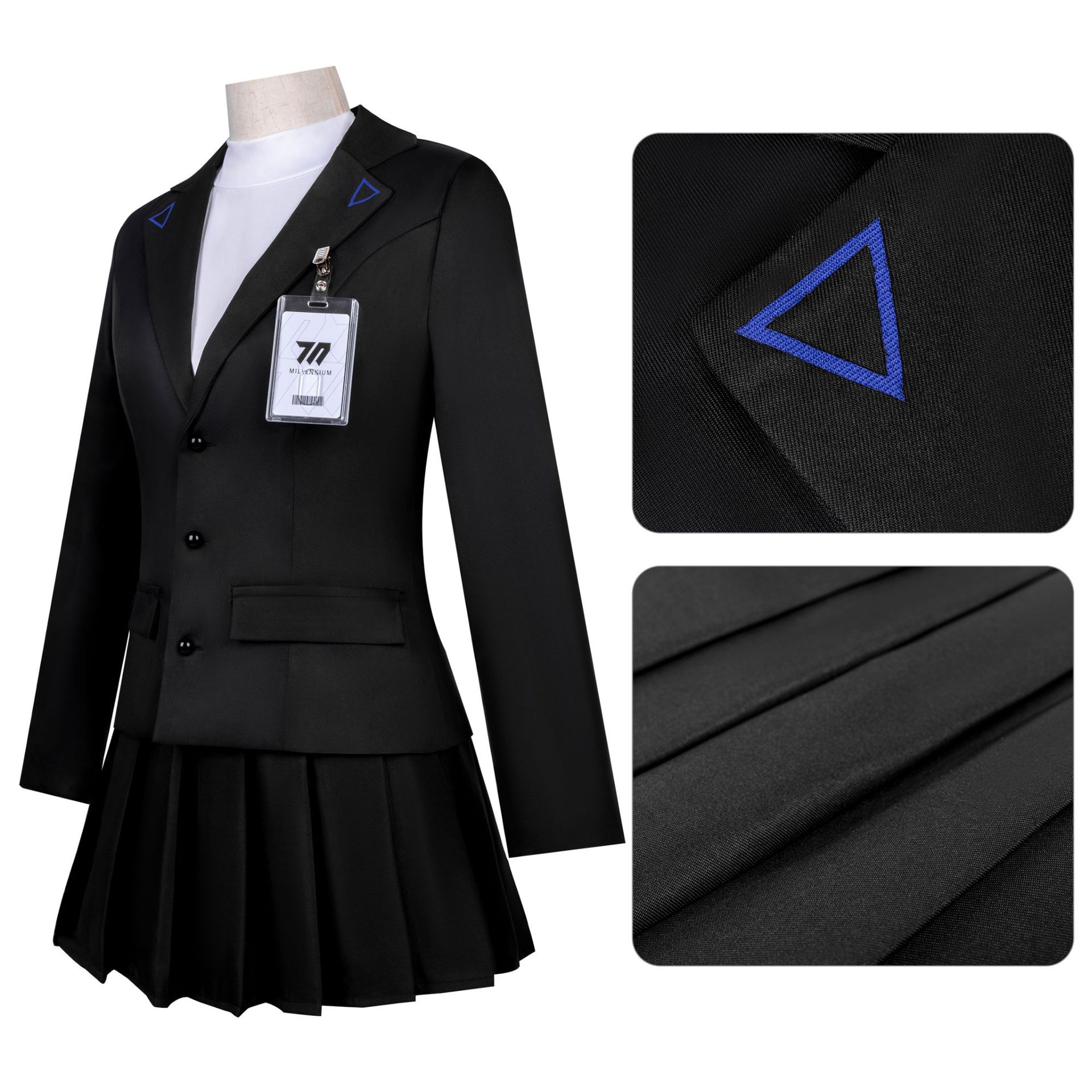 蔚蓝档案cos服装二次元动漫衣服女调月莉音cosplay动漫人物服装