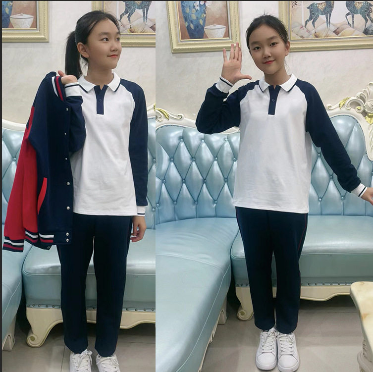 班服小学生校服春秋套装幼儿园园服儿童棒球服运动服学院风三件套