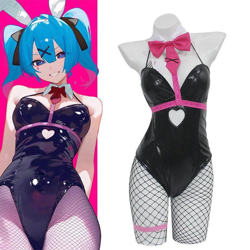 初音兔子洞 兔女郎 初音cos未来cosplayl动漫服装套装新款服装