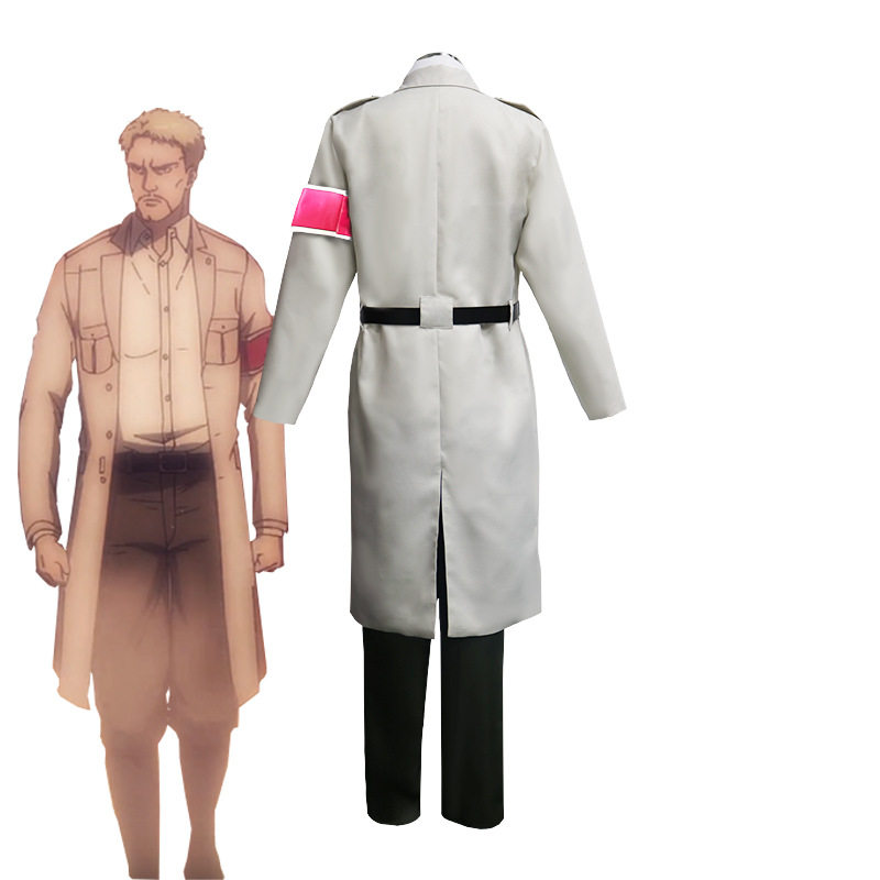 进击的巨人第四季 马莱军官制服 cosplay服装