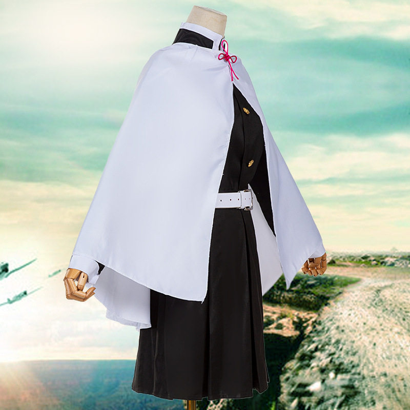 鬼灭之刃cos服栗花落香奈乎服装鬼杀队队服香奈乎蝴蝶头饰现货