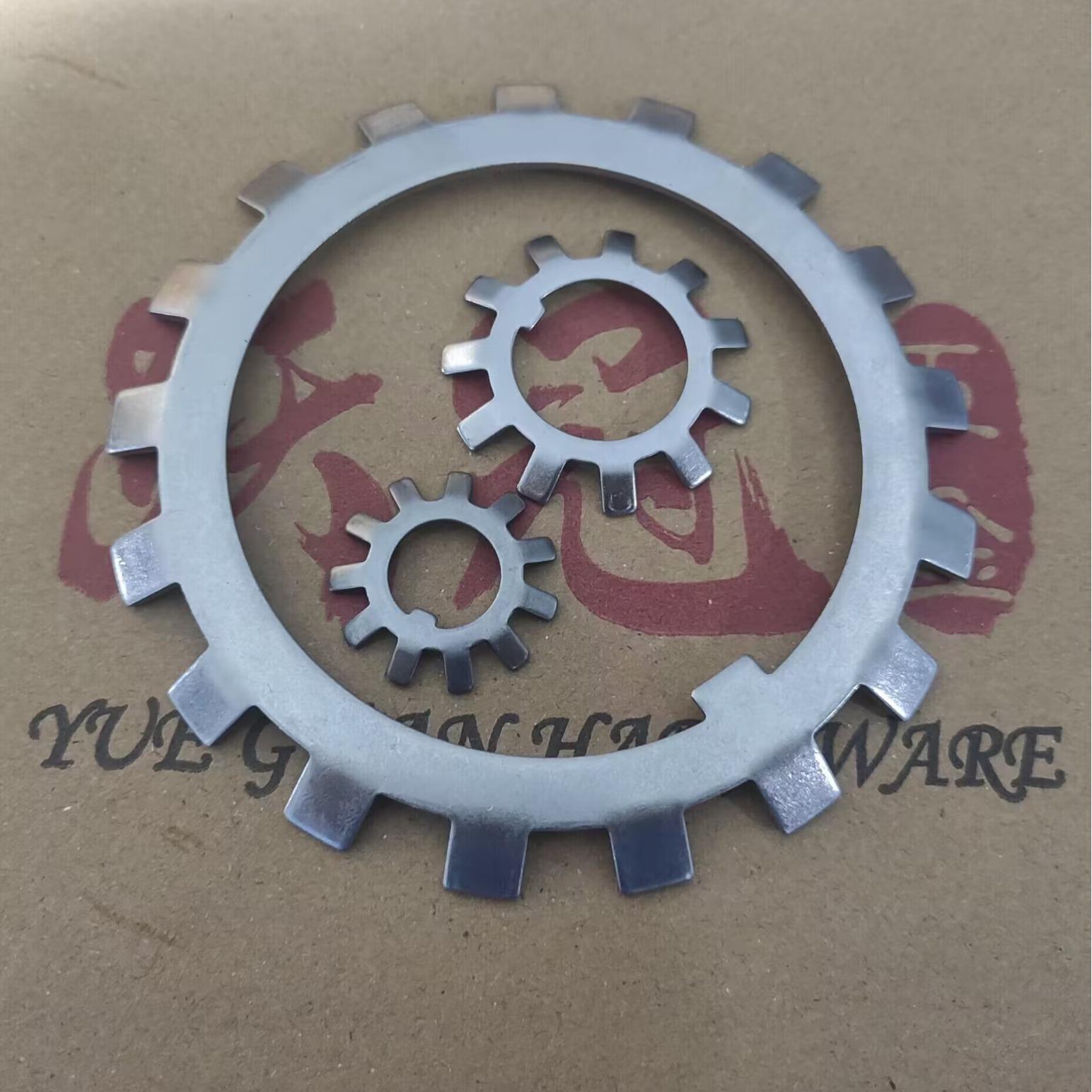 304 不锈钢 DIN5406 M135 M140 M145 M150 圆螺母止退垫片花齿