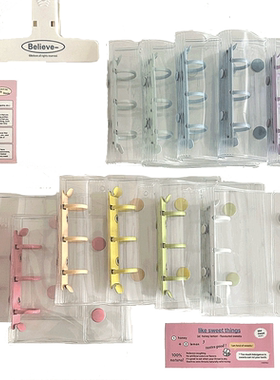 一宫格透明PVC3寸卡册