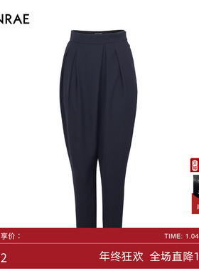 ERINRAE丨沙漏型新款收脚时尚潮酷西装裤EE236268PL20