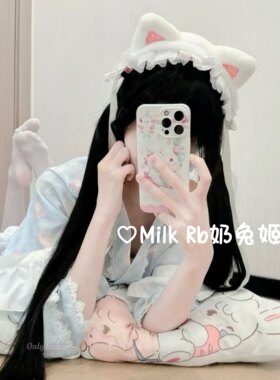 奶兔姬*糖果小猫/ 可爱手作Lolita猫耳发带原创软妹jk洛丽塔头饰