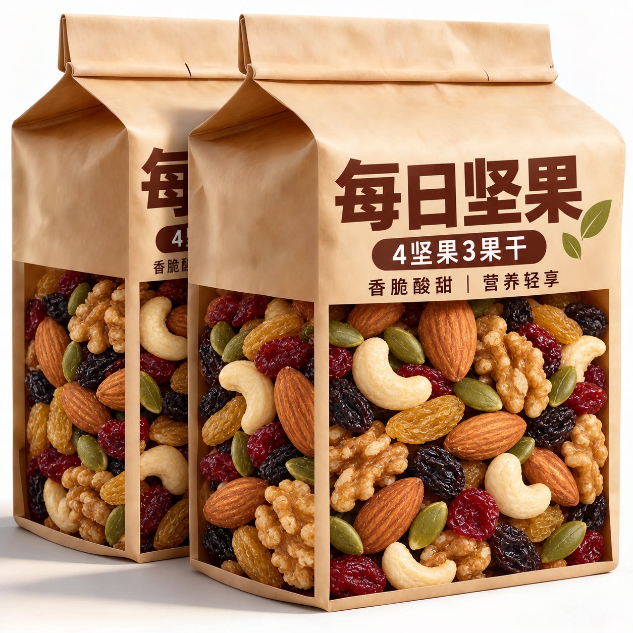 天猫甄选！坚果每日一包独立包装每日坚果官方旗舰店正品孕妇健康