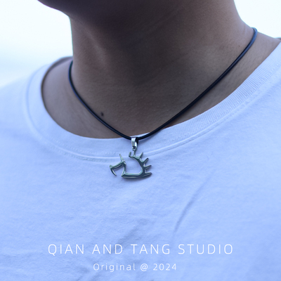 赵雷同款刺猬项链有信号巡演饰品