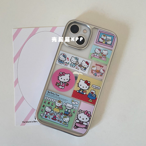 三星s24ultra手机壳满屏KT猫