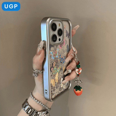 晕染蝴蝶适用三星s25edge手机壳