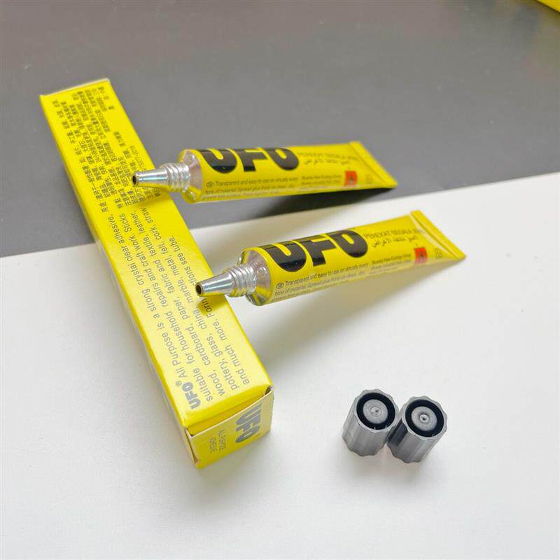 UFO透明强力万能胶手工diy制作不织布玩偶眼睛粘贴专用胶水 7g/ml