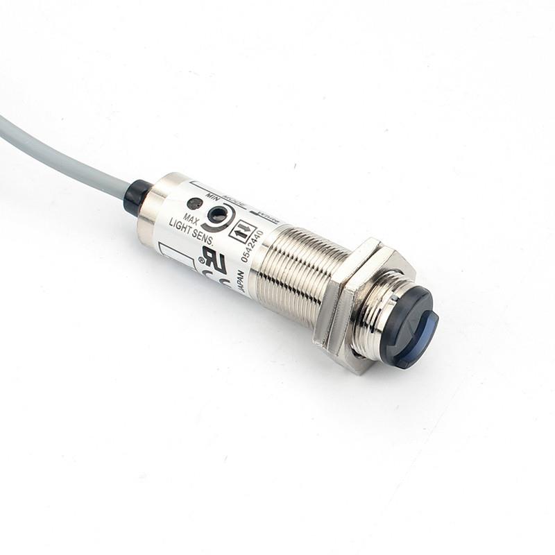 光电开关CDD-11N漫反射DC12V24V常开常闭CDD-40N四线传感器开关