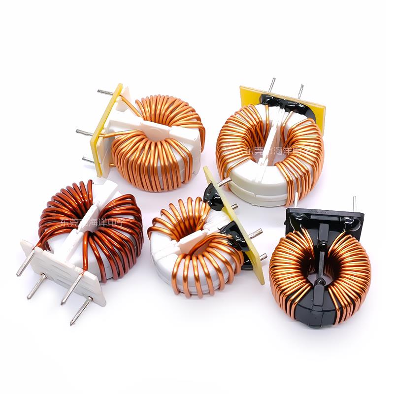 22*14*8-2mH 1.3线 12A 扼流圈 共模电感 滤波器电感  白壳