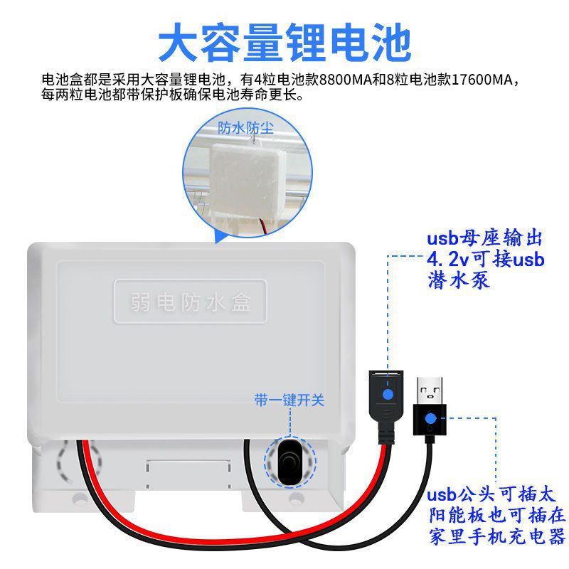 鱼缸潜水泵变频无刷直流泵可调水泵12V太阳能光伏水泵静音水陆用