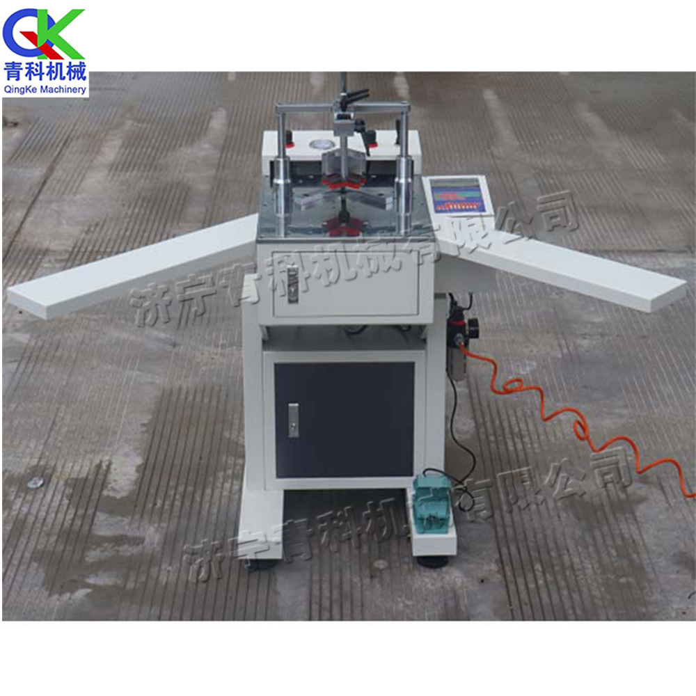 全自动数控钉角机 书画装饰画框装裱机 电动数控实木线条打钉机