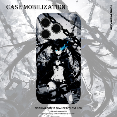 黑岩射手二次元动漫少女菲林全包手机壳适用苹果17nova14华为p80mate70小米17opporen14ovivo荣耀400iPhone16