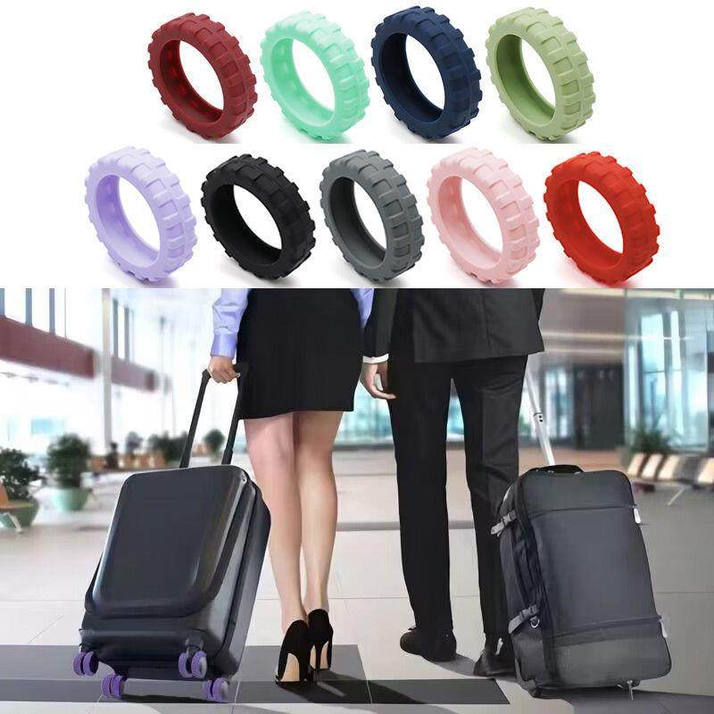 Luggage Wheel Covers 8-Pack Silicone Universal Fit - Taobao product photo 3