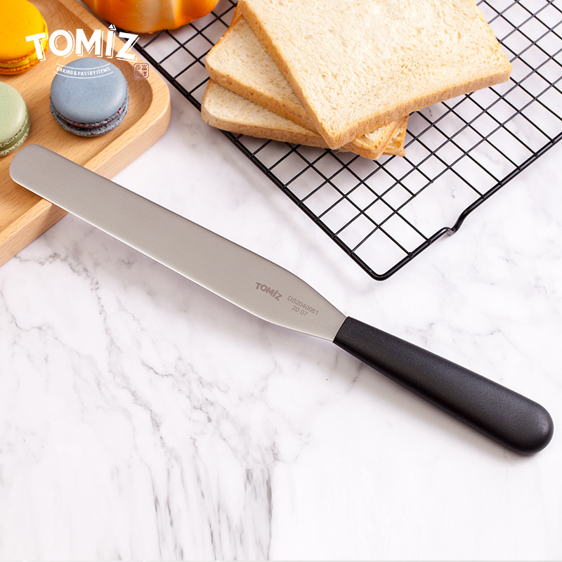 tomiz8寸刮平刀-黑色塑料柄