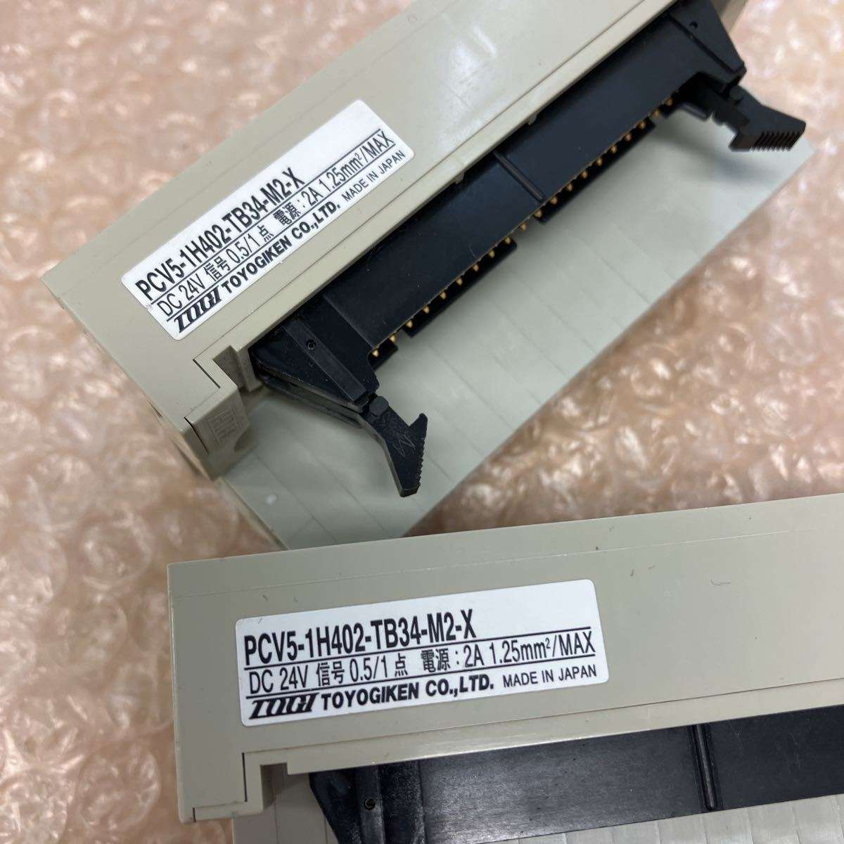 日本东洋技研接线端子端子台PCV5-2M202A PCV5-2M202B接口连接器