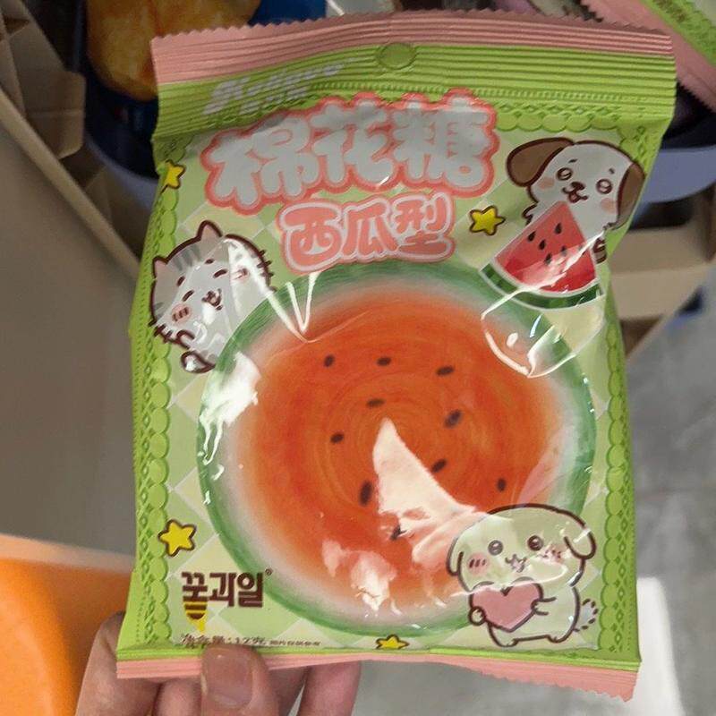 棵力果老式云朵拉丝棉花糖丝状儿童小众糖果幼儿园零食独立小包装
