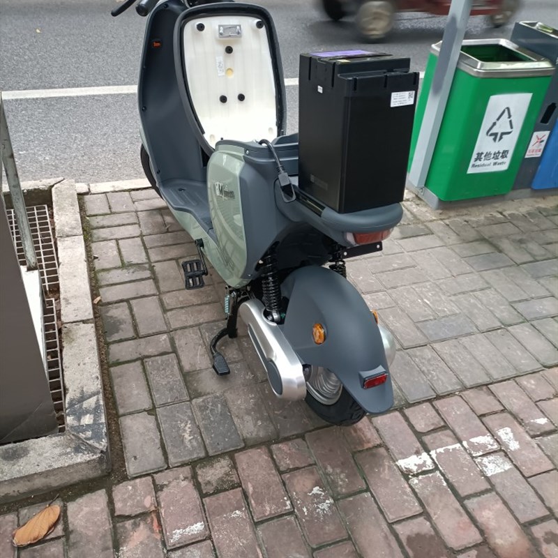 爱玛电动车小乔锂电池电瓶锁不锈钢防盗锁板(工厂直销店)