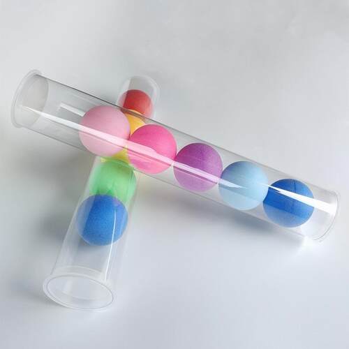 带盖子高透明PC管硬管塑料管包装管外径43mm内径41.6mm