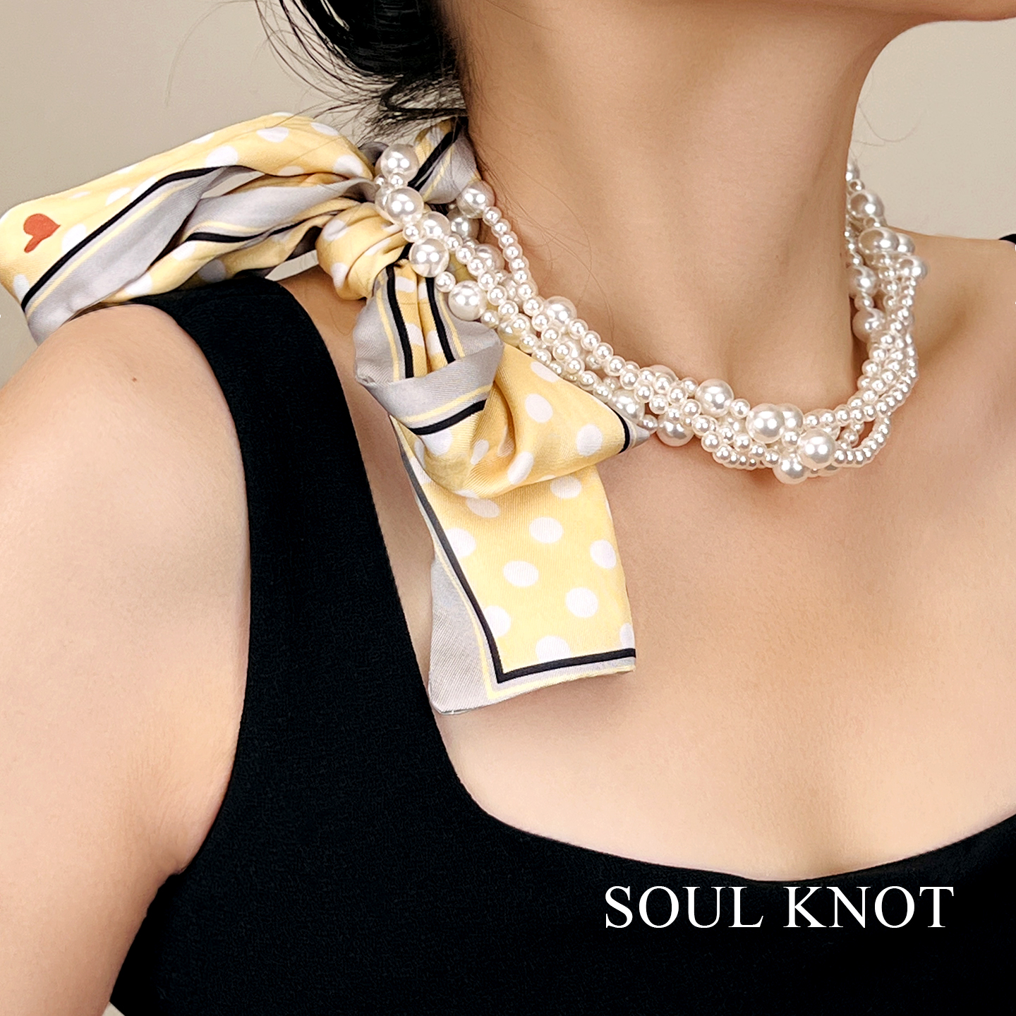 澳白色长款珍珠项链毛衣链